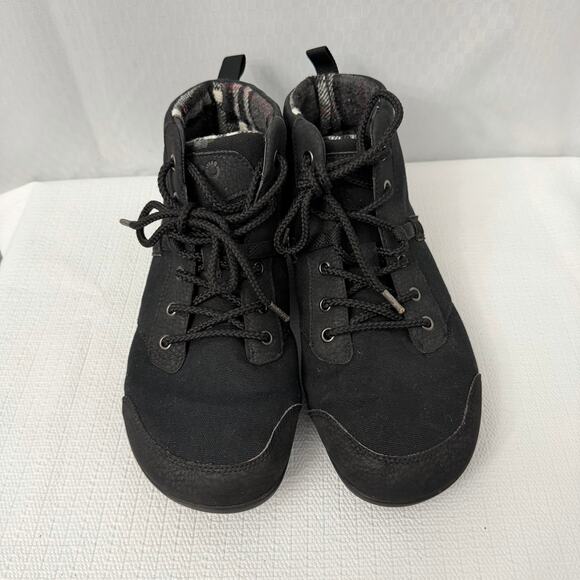 Xero Shoes Denver Boots Men’s Size 9.5 Barefoot Ankle Minimalist Black Canvas main image 9